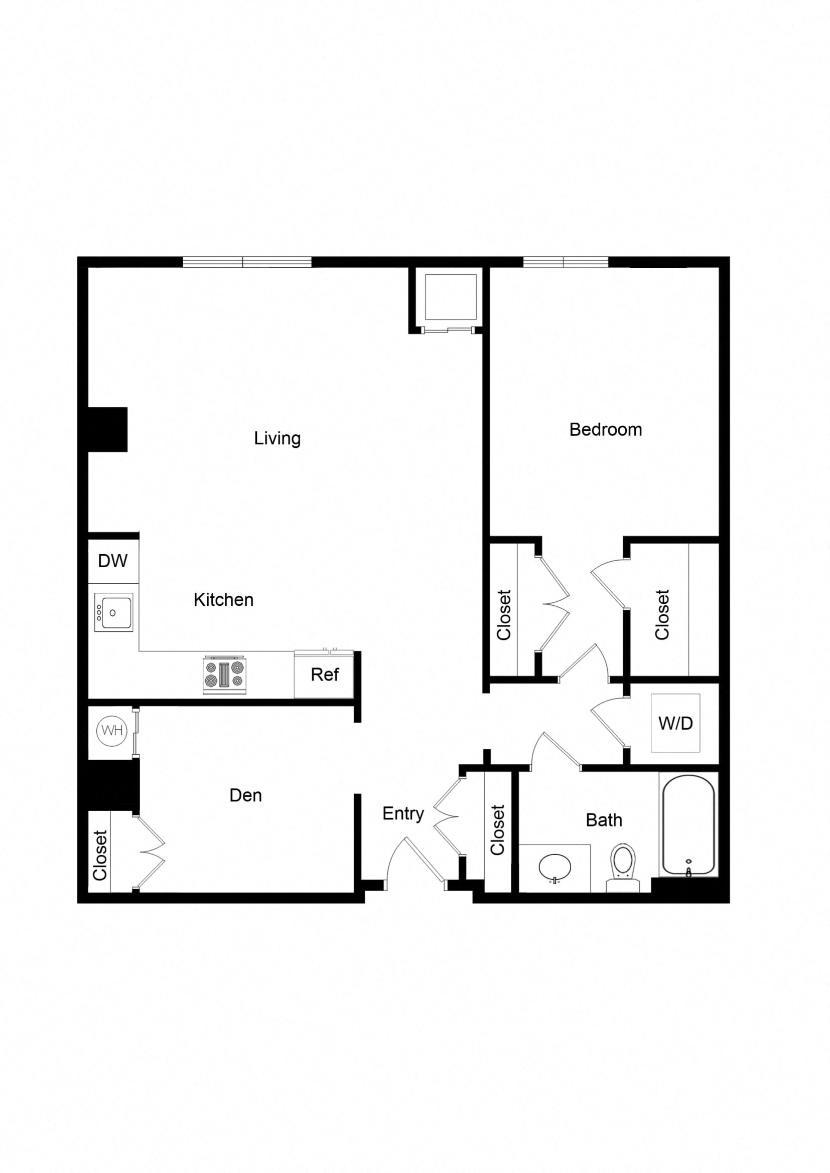 Den AD02A floor plan